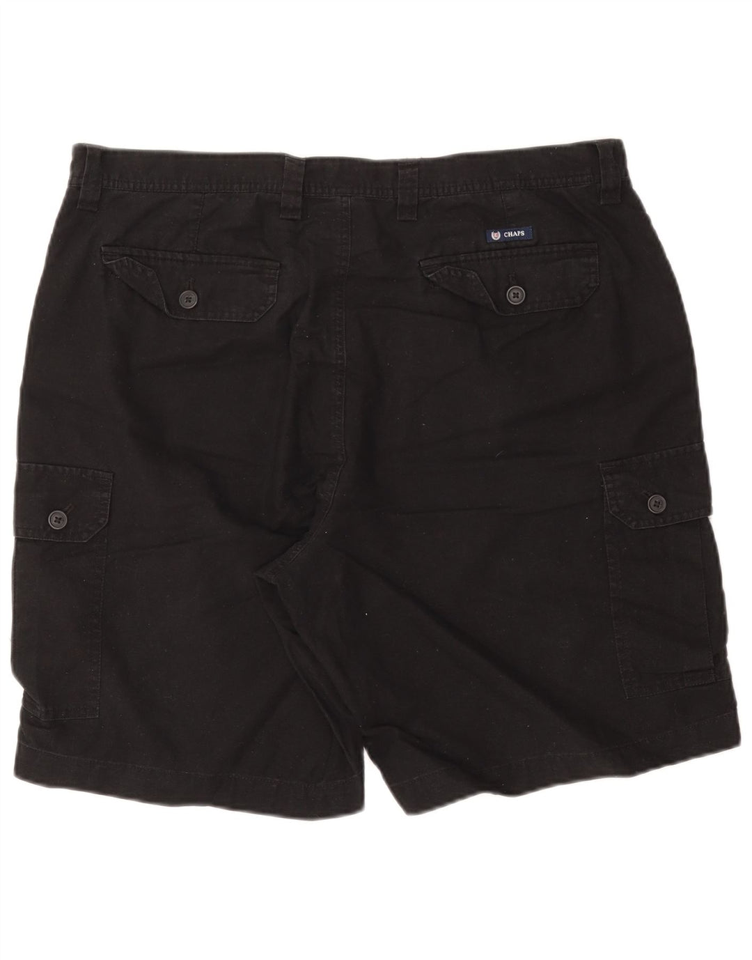 CHAPS Short Cargo Homme W38 XL Lin Noir