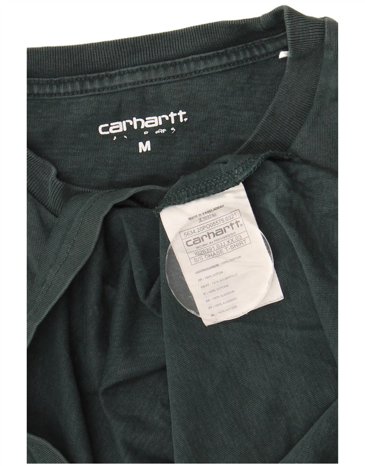 CARHARTT T-Shirt Homme Vert Moyen Coton