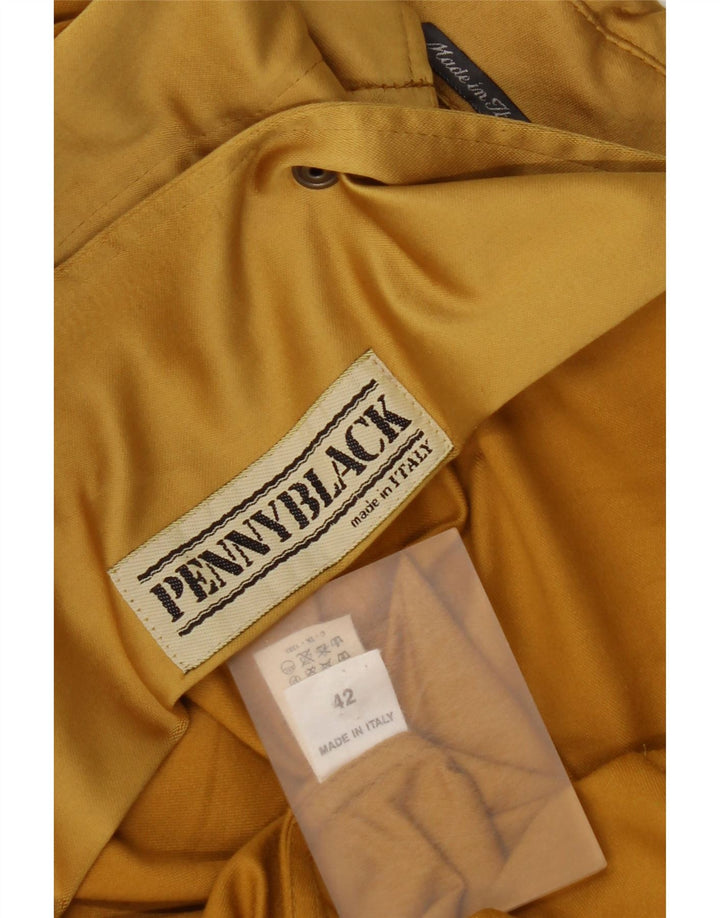 Penny Black Trench Oversize Femme IT 42 Coton Jaune Moyen