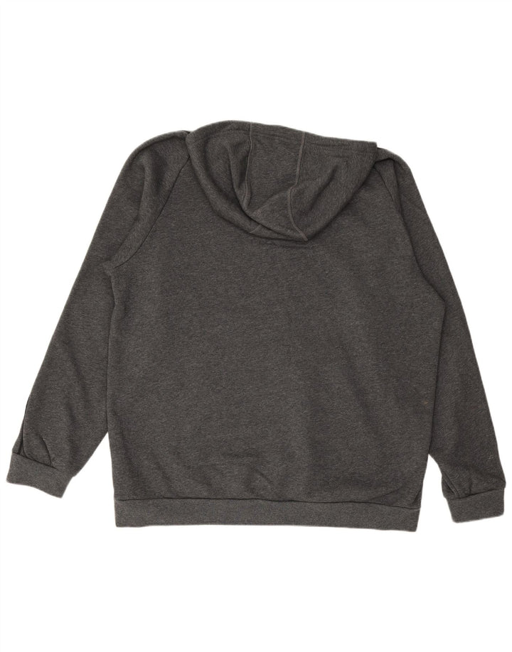 ADIDAS Pull à capuche pour homme XL Gris Coton