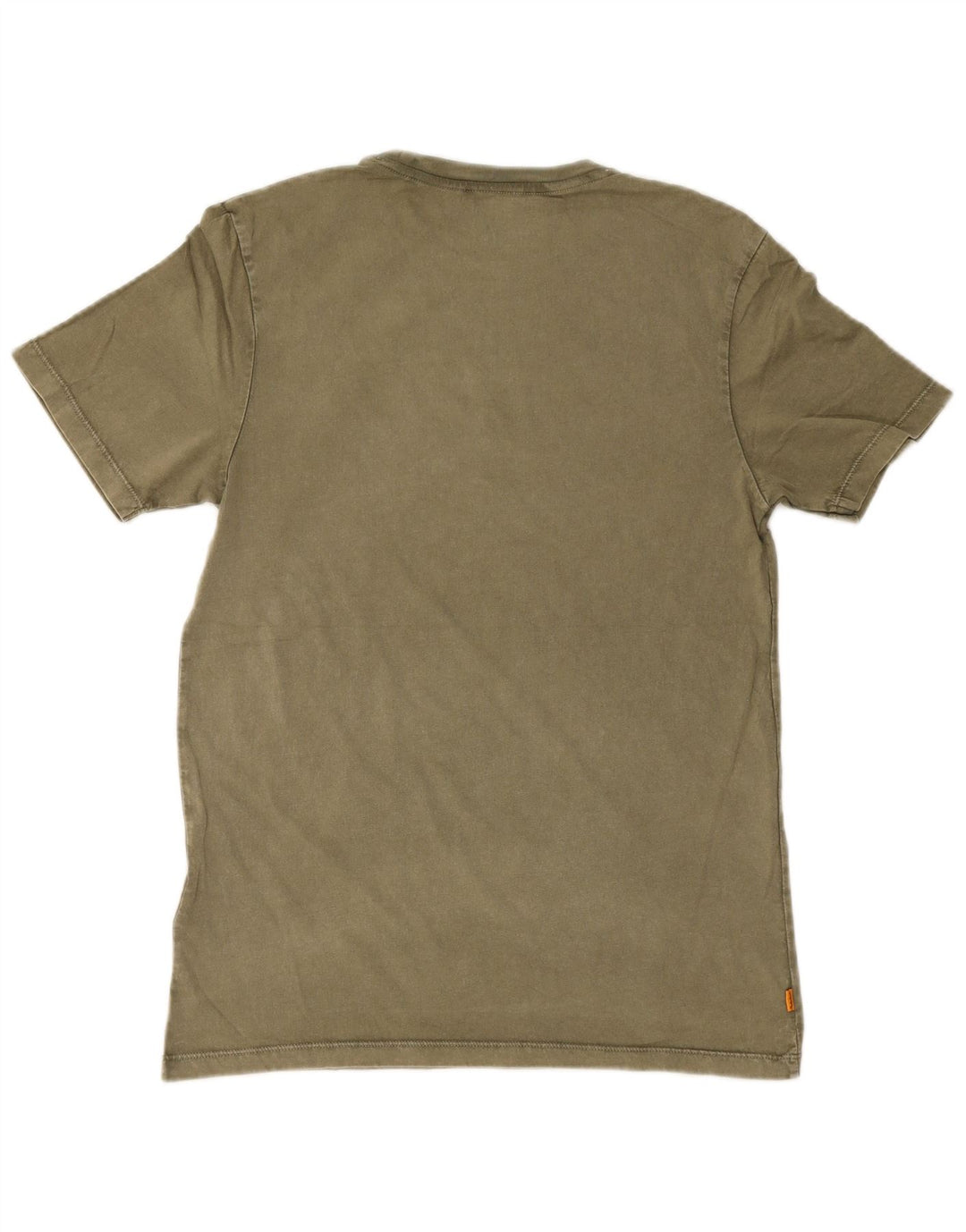 Timberland T-Shirt Regular Fit Homme Petit Kaki Coton