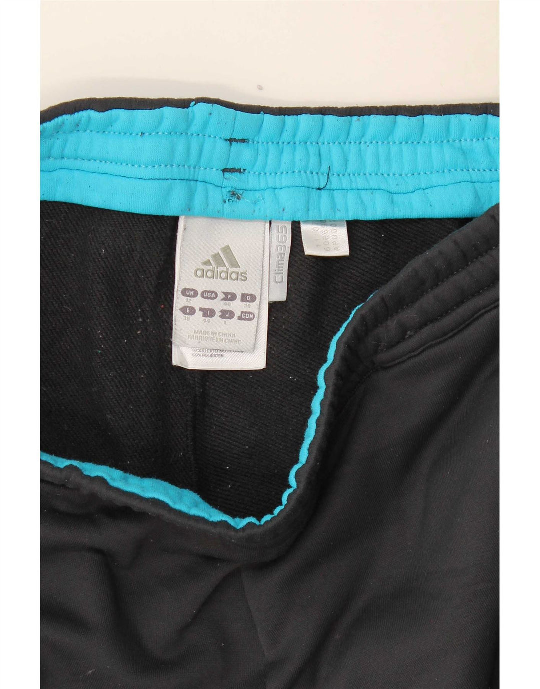 Adidas Pantalon de survêtement pour femme UK 12 Gris moyen Polyester