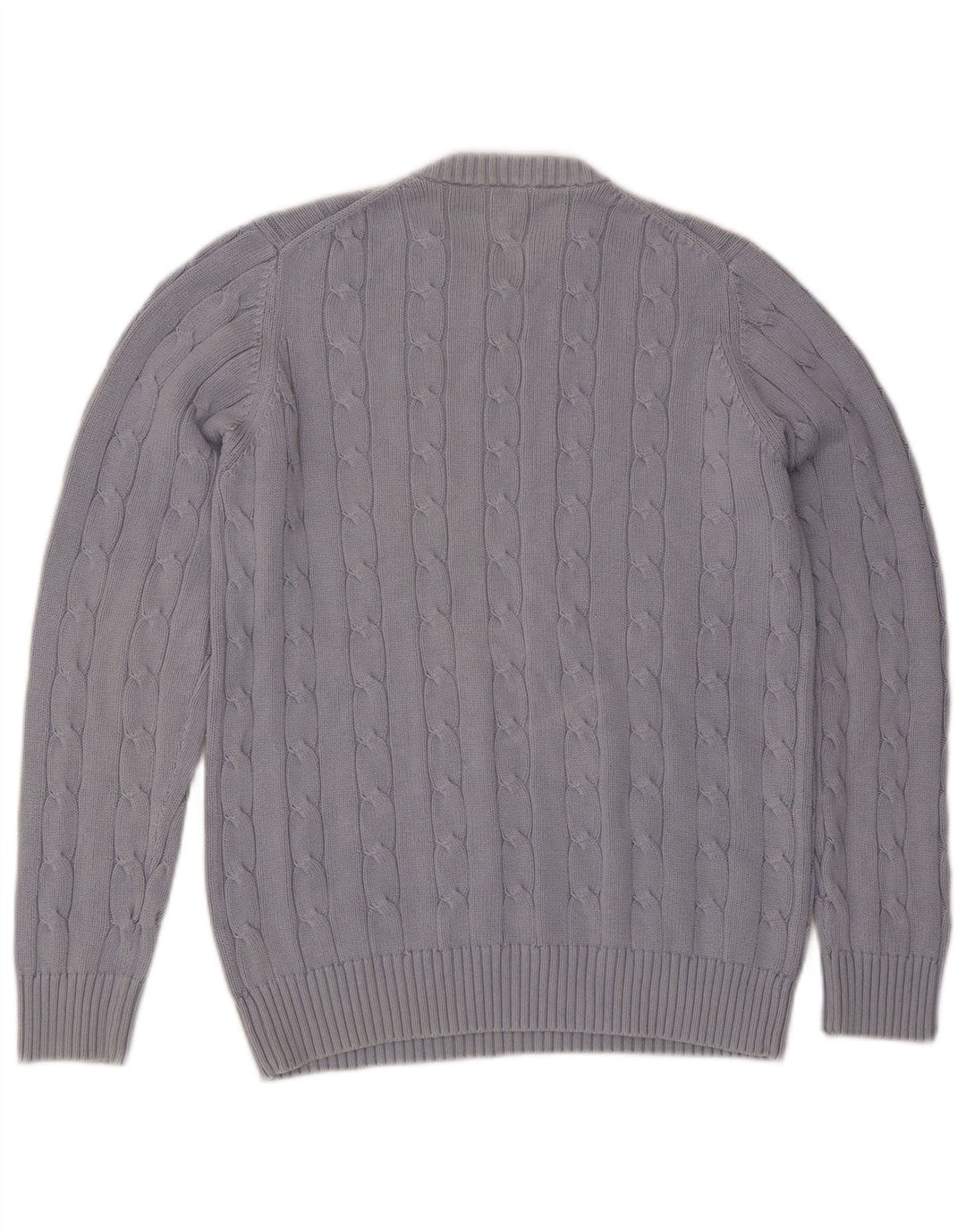 Jaeger Pull col rond homme gris moyen coton