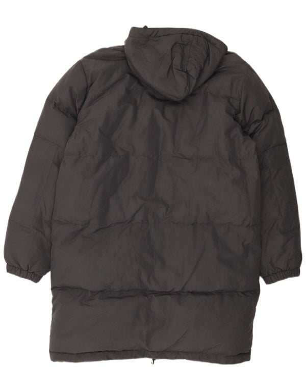 Gazzarrini Mens Hooded Padded Coat UK 42 XL Black Polyamide