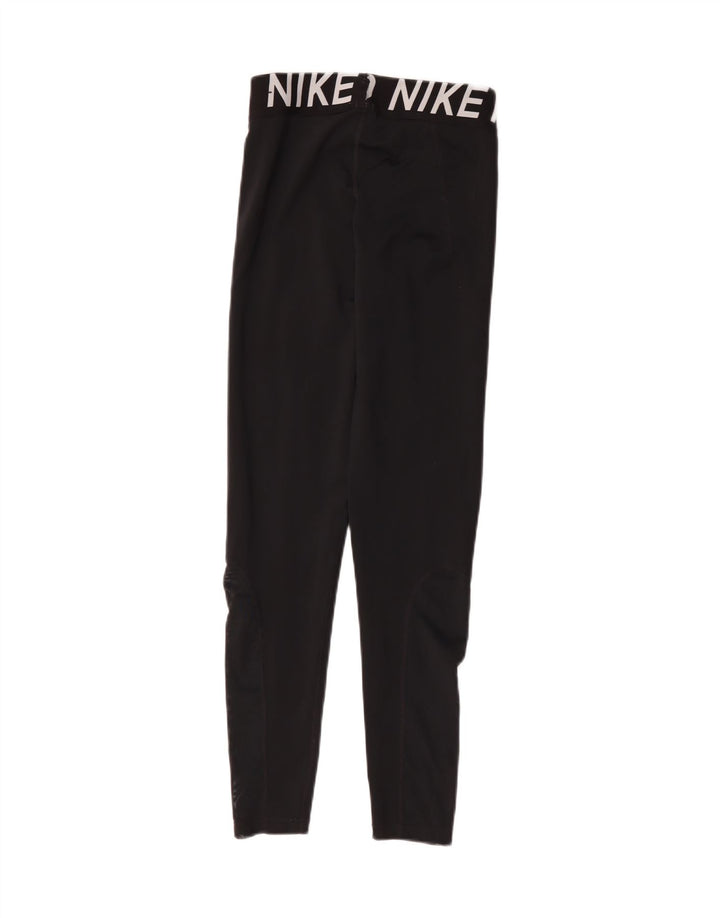 Nike Legging graphique pour femme UK 12 Polyester noir moyen