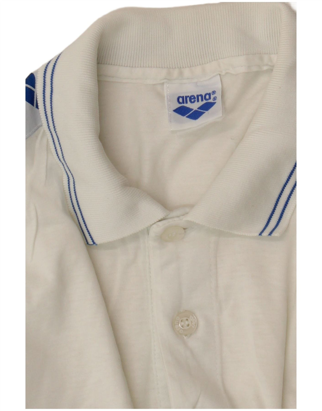 Arena Polo Graphique Homme Blanc Moyen