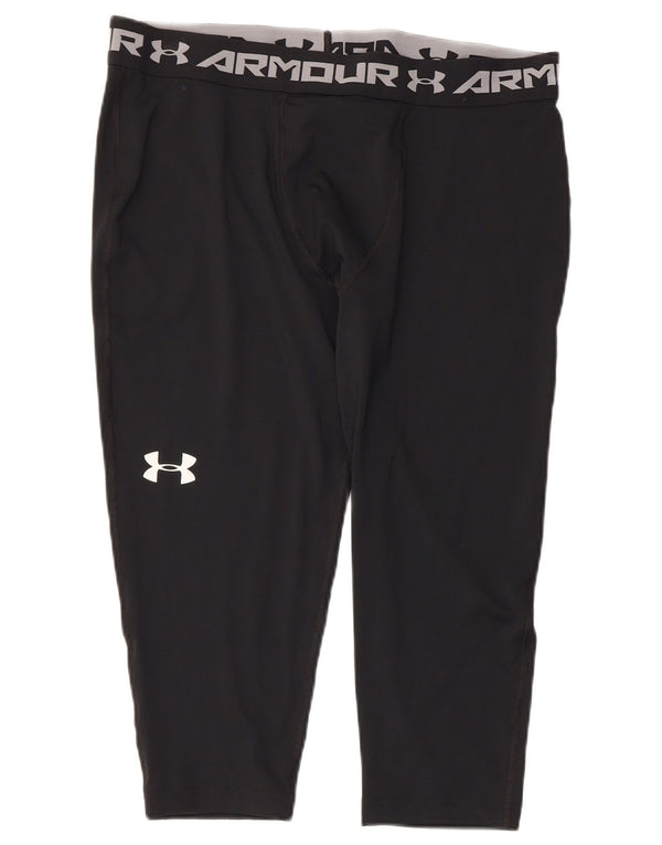 Under Armour Legging Capri Graphique 2XL Homme Noir Polyester