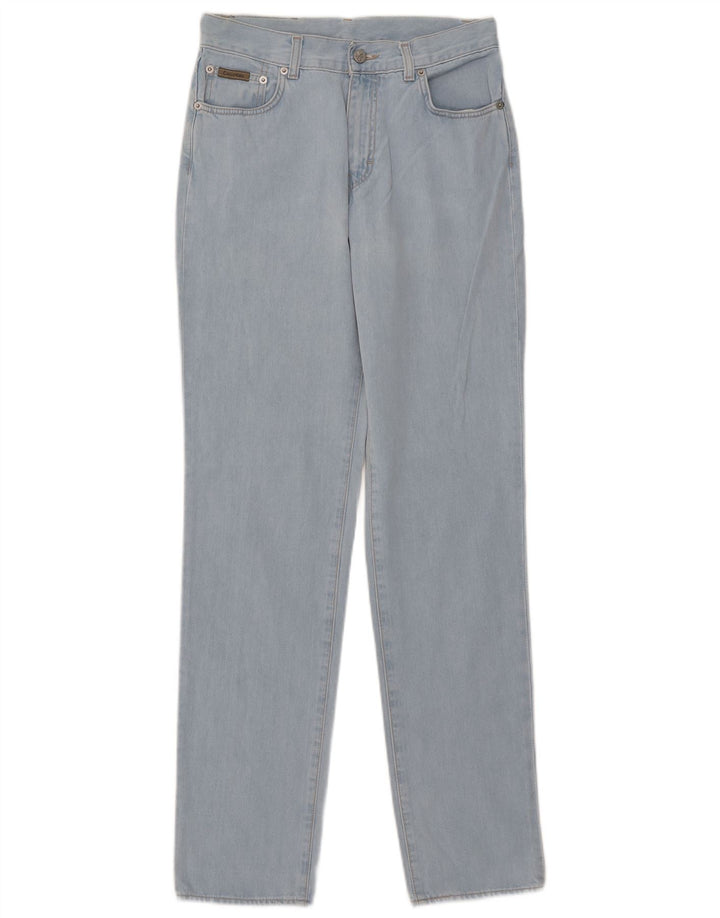 Calvin Klein Jean droit femme W30 L32 bleu coton