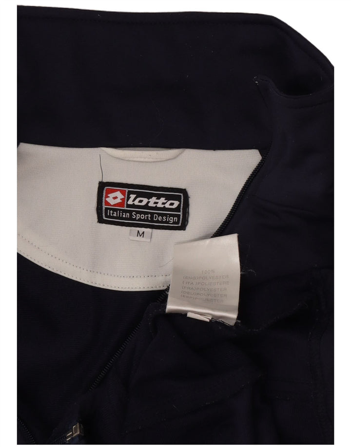 Lotto Veste de Survêtement Graphique Homme Bleu Marine Moyen Colourblock