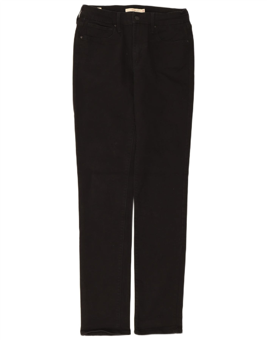 Levi's Jean Slim 710 Femme W30 L34 Coton Noir