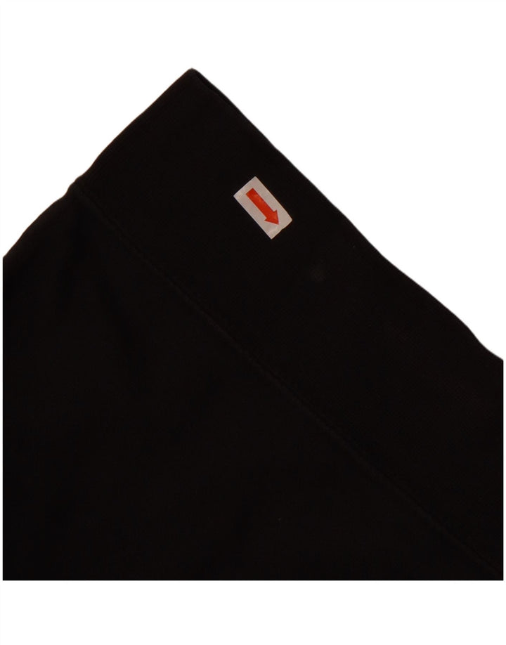 Nike Sweat-shirt surdimensionné pour femme UK 10 Petit coton noir