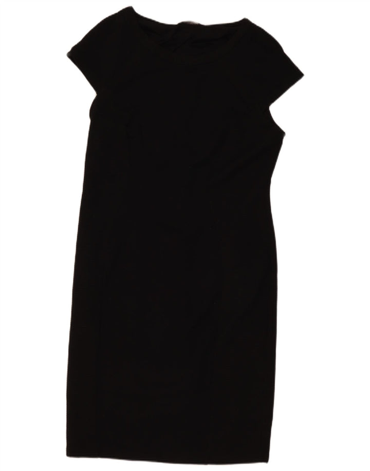 Marks & Spencer Robe fourreau pour femme UK 18 XL Noir Polyester