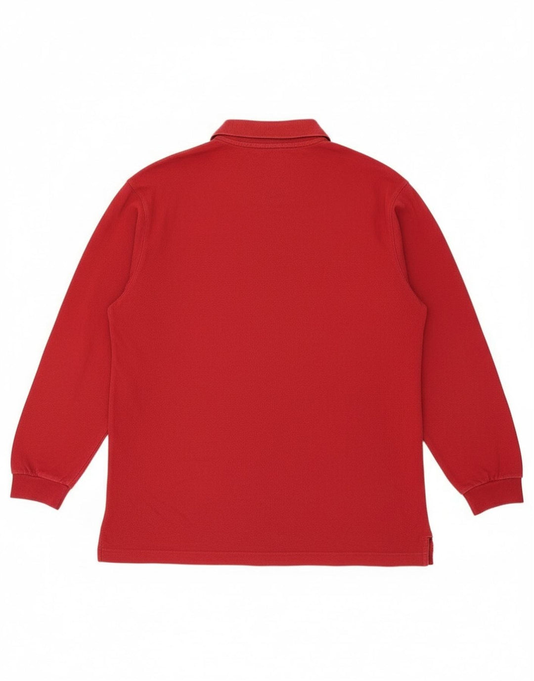 Kappa Polo à manches longues pour homme 2XL Rouge Coton