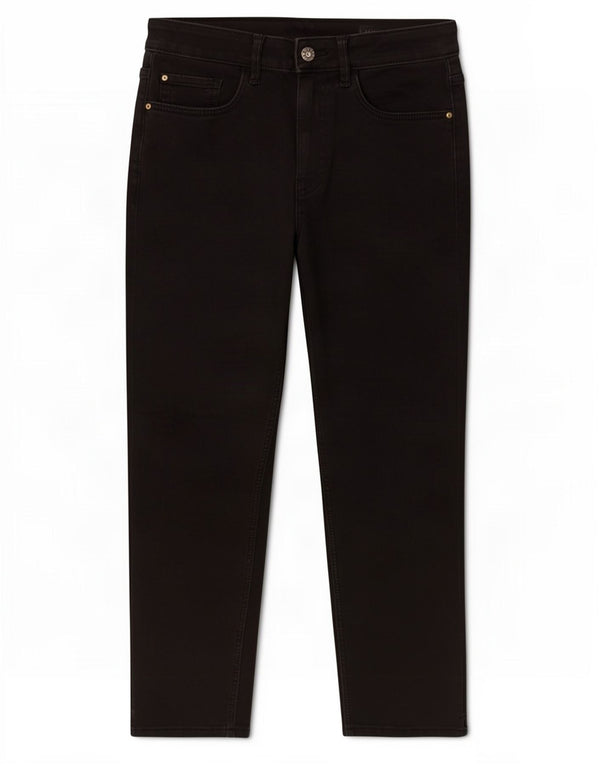 Marks & Spencer Jean Capri Skinny pour femme UK 12 Medium W30 L21 Coton noir