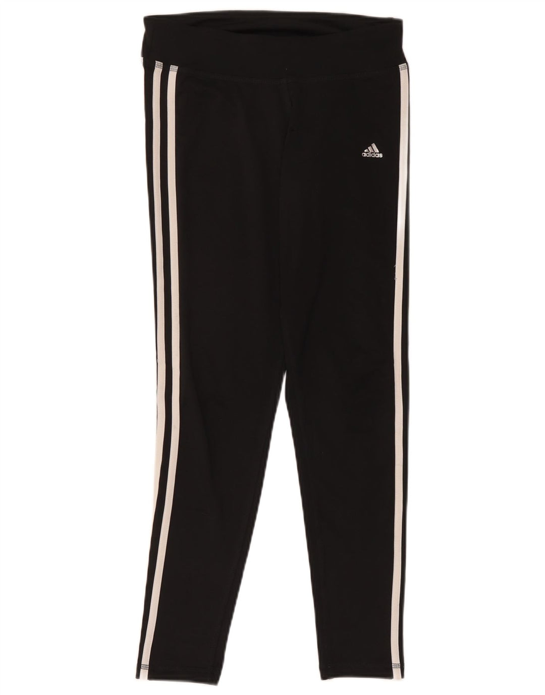 Adidas Leggings Femme UK 8/10 Petit Noir Polyester