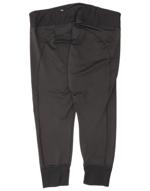 Legging court Nike Dri Fit Graphic pour femme UK 18 XL Noir Polyester