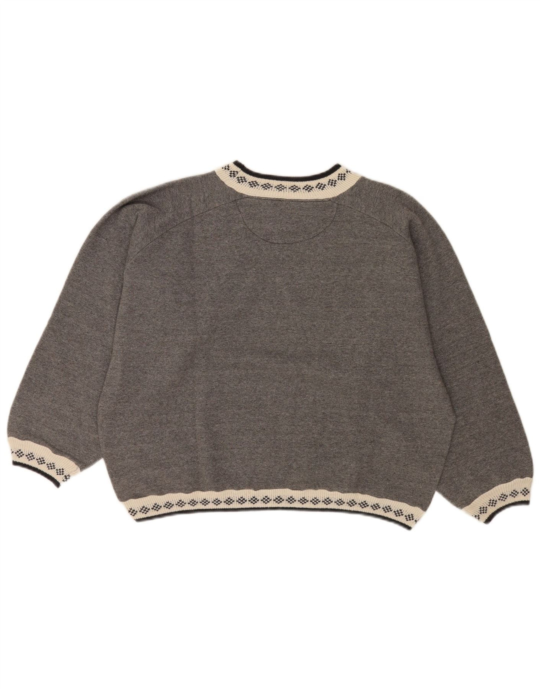 Meeting Sweat-shirt court surdimensionné pour femme UK 16 Large Gris