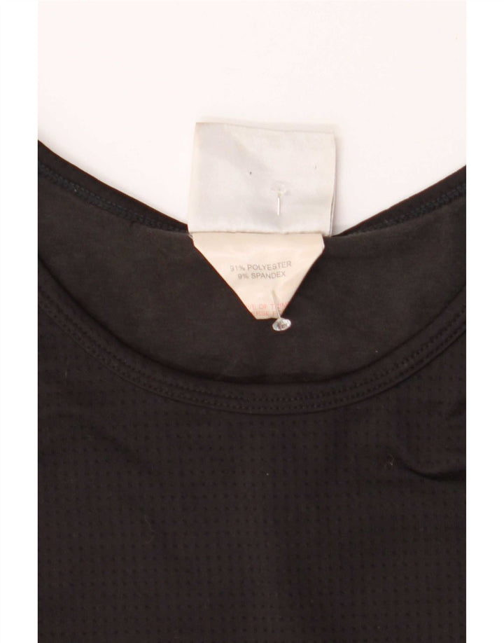 Puma Débardeur Femme UK 10 Petit Noir Polyester