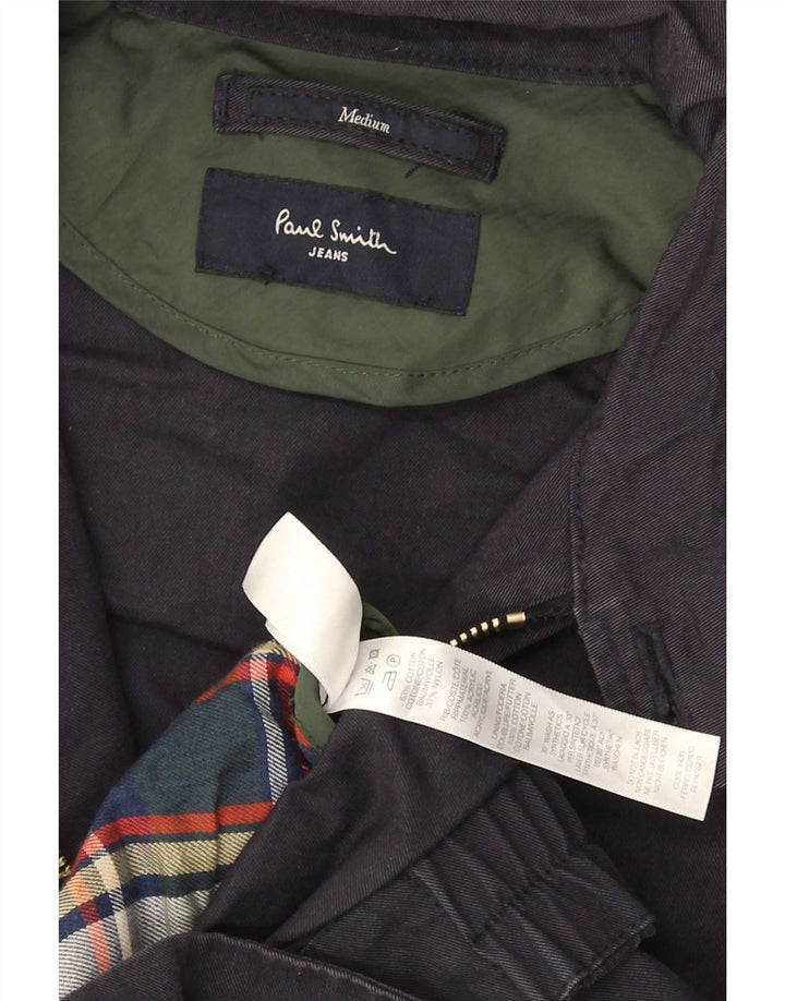Paul Smith Blouson Bomber Homme Bleu Marine Moyen Coton