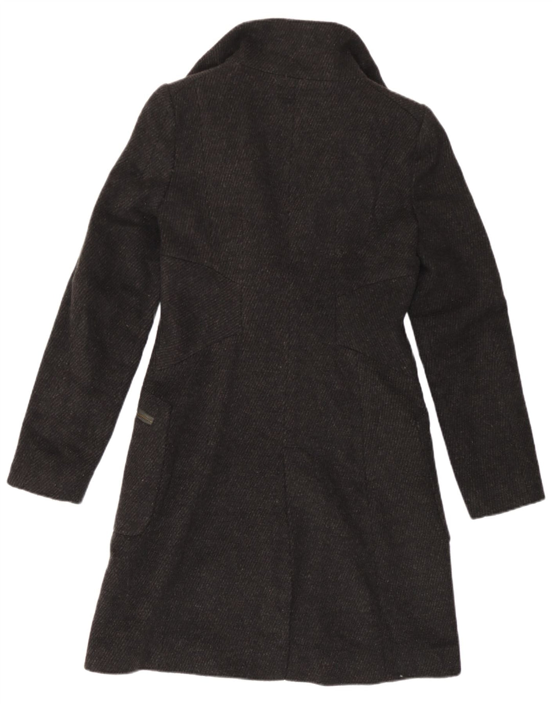 Zara Manteau Femme UK 10 Petit Gris