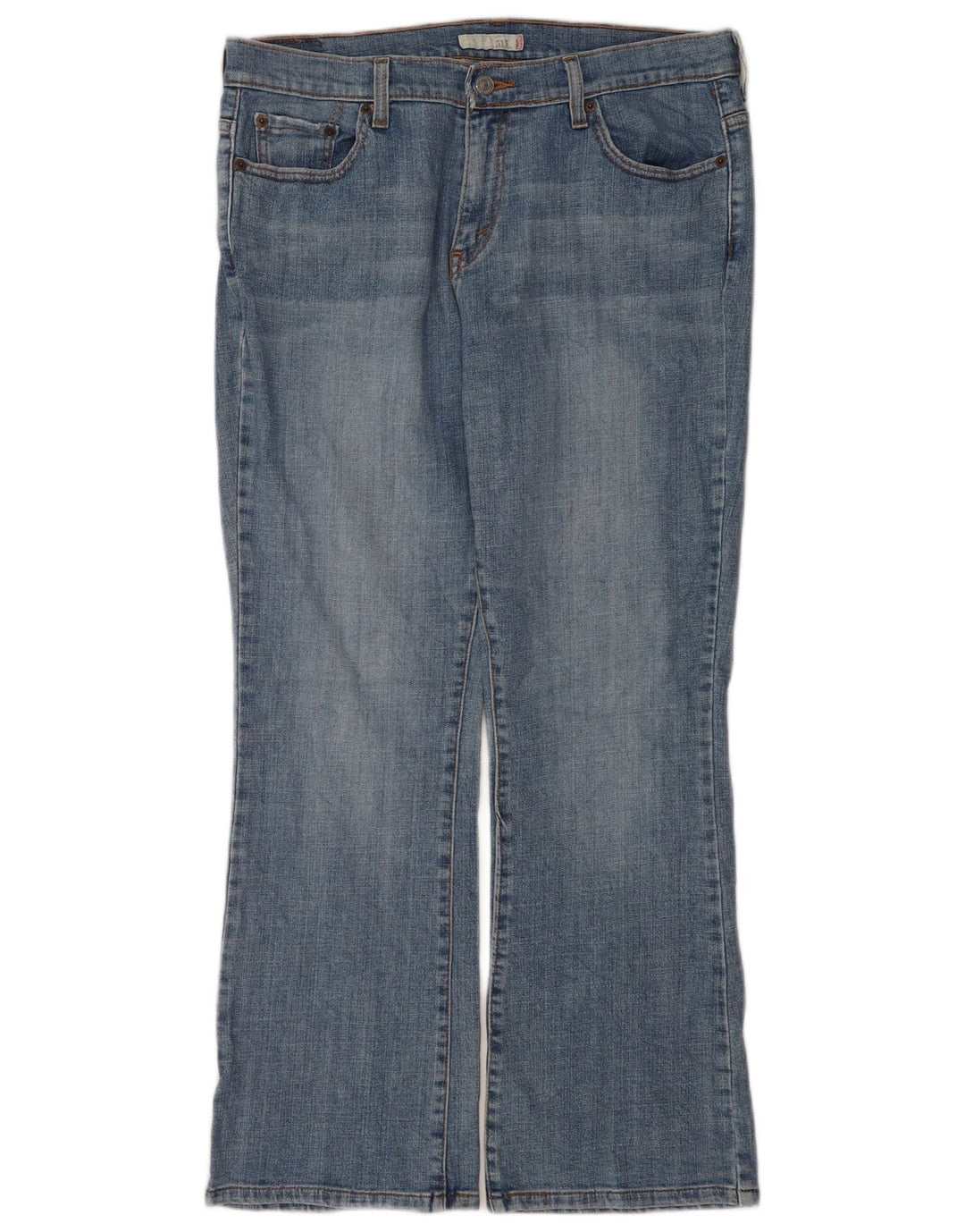 Levi's Jean bootcut 515 pour femme US 12 Large W32 L30 Bleu Coton