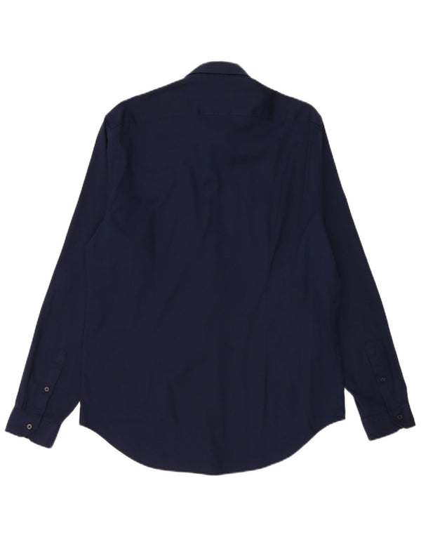 Zara Chemise Slim Fit XL Bleu Marine Homme