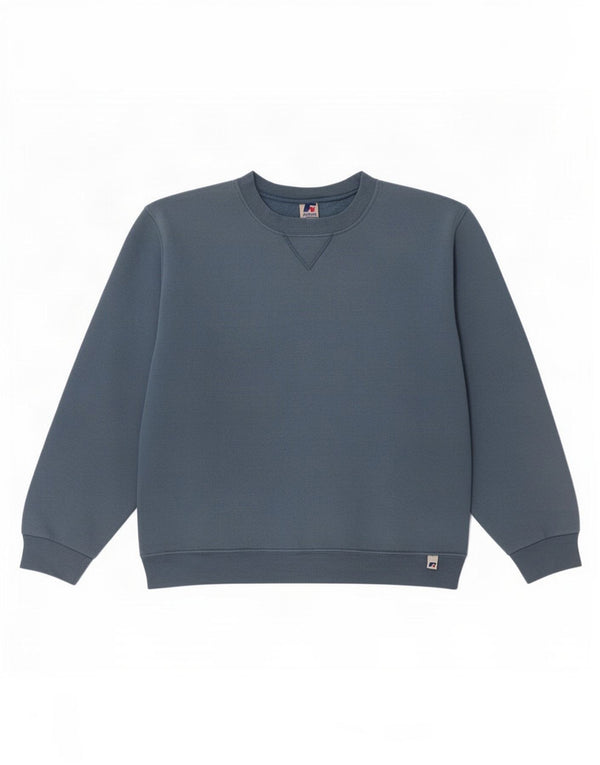 Russell Athletic Sweat-shirt pour homme Petit Bleu Polyester
