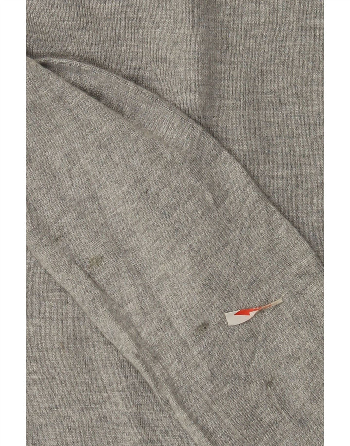 Marks & Spencer Pull Cardigan pour Femme UK 10 Petit Gris