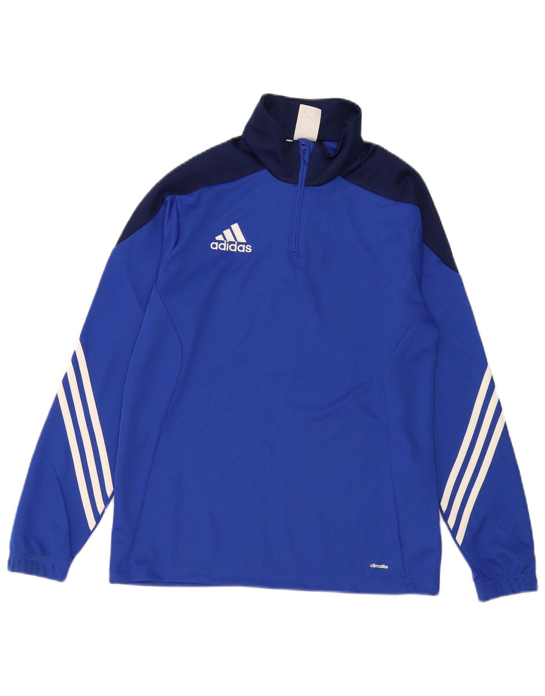 Adidas Climalite Pull Survêtement Top Garçon 13-14 Ans XL Bleu