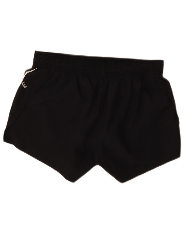 Nike Short de sport Dri Fit Graphic pour femme UK 10 Petit Noir Polyester