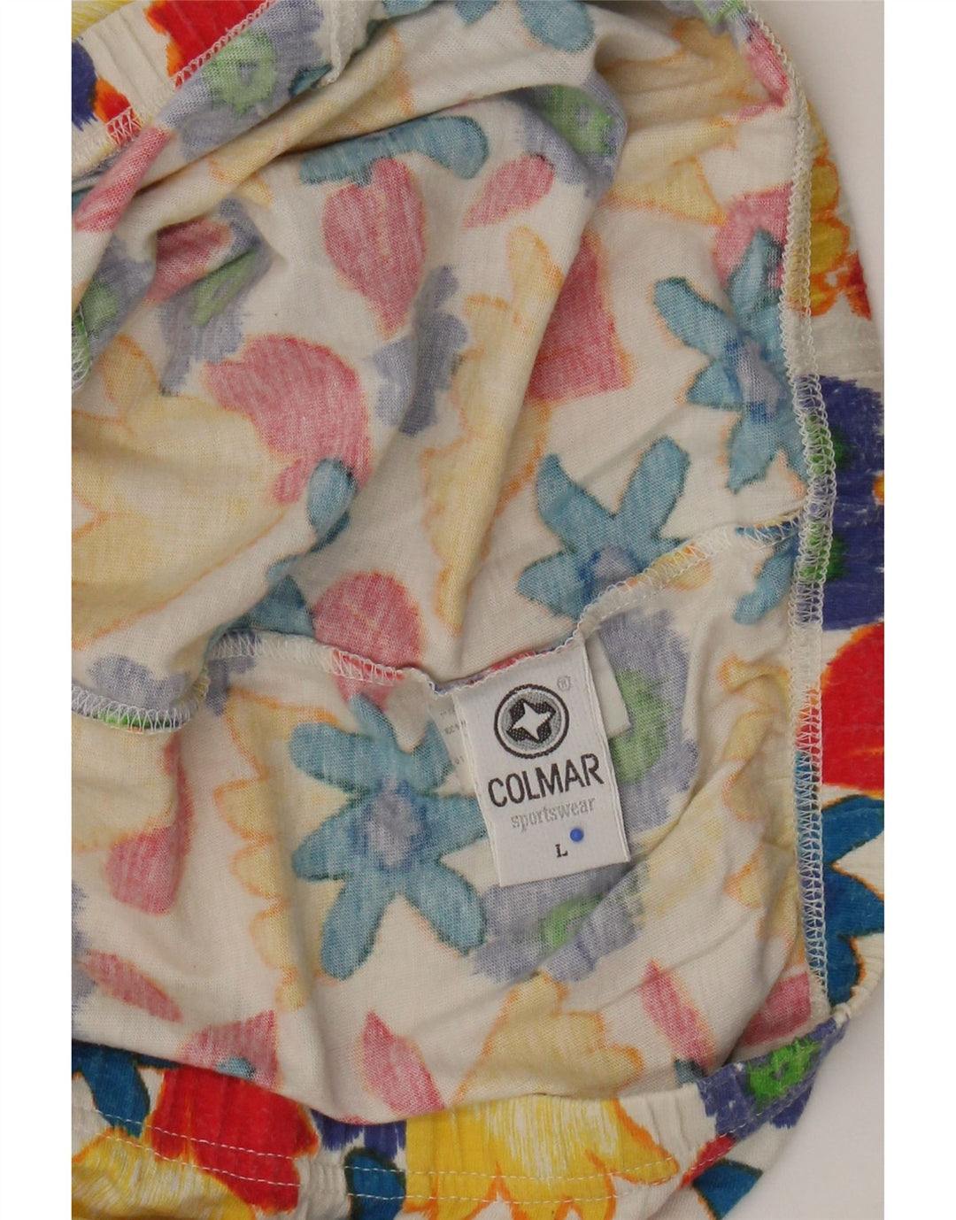 Colmar Femme Hot Pants Large W34 Coton Floral Multicolore