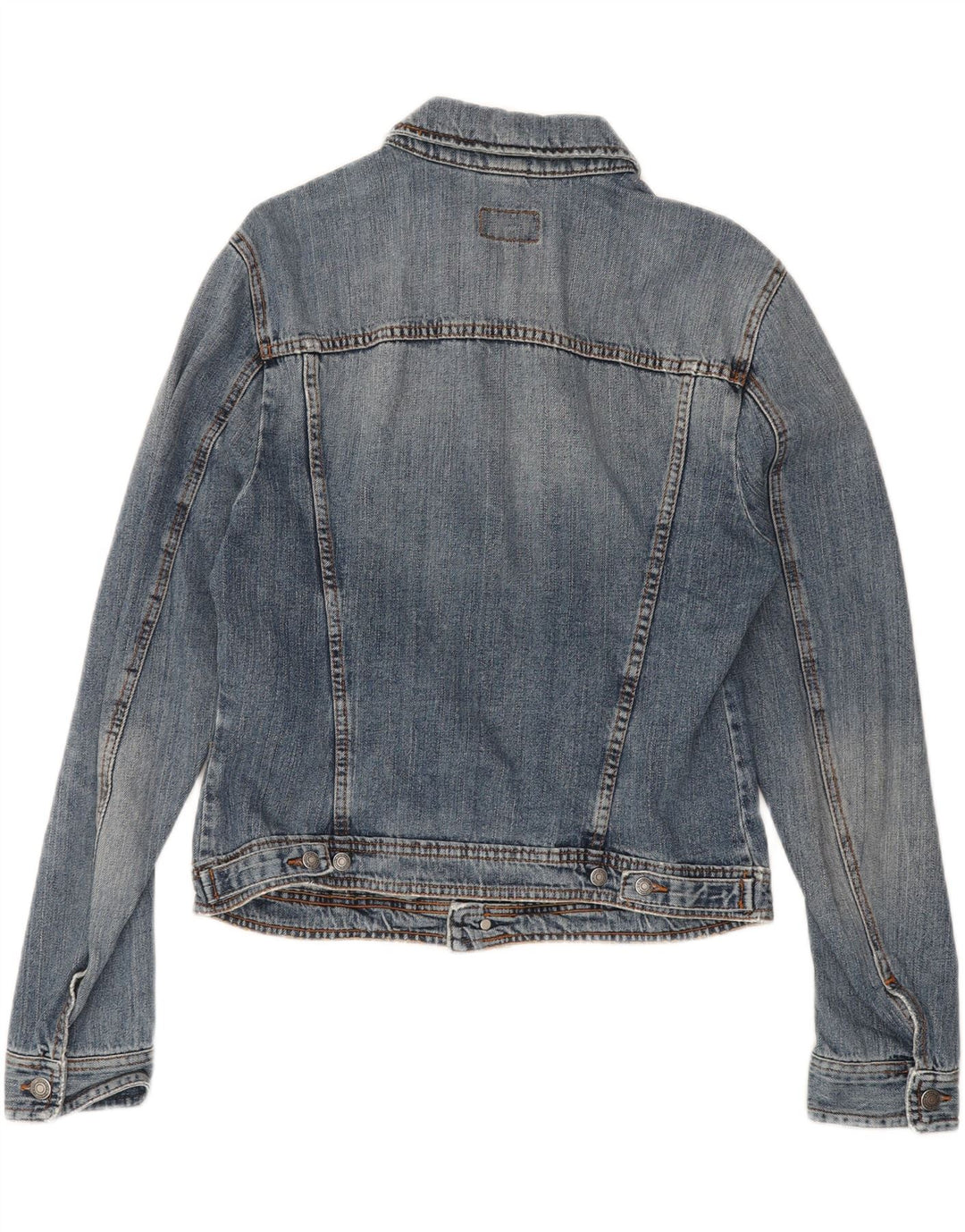 CALVIN KLEIN JEANS Womens Denim Jacket UK 16 Large Blue Cotton Vintage Calvin Klein Jeans and Second-Hand Calvin Klein Jeans from Messina Hembry 