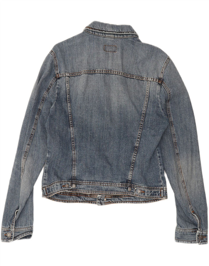 CALVIN KLEIN JEANS Womens Denim Jacket UK 16 Large Blue Cotton Vintage Calvin Klein Jeans and Second-Hand Calvin Klein Jeans from Messina Hembry 