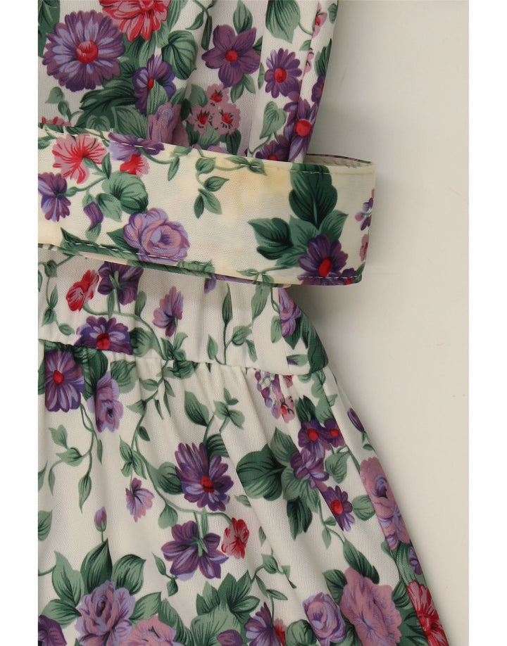 TABBY Womens Maxi Dress UK 14 Large Multicoloured Floral Vintage Tabby and Second-Hand Tabby from Messina Hembry 