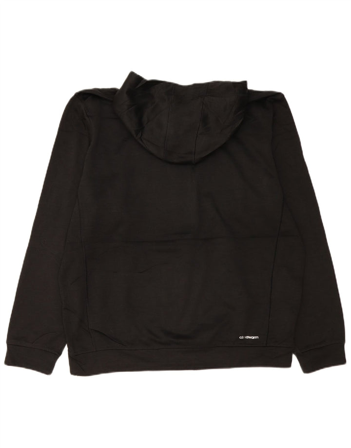 Adidas Climawarm Sweat à capuche pour homme Taille L Noir Polyester