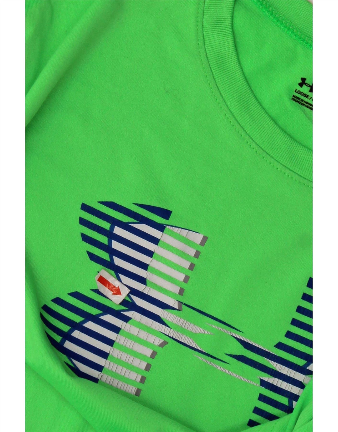 UNDER ARMOUR T-shirt graphique Heat Gear pour garçon 13-14 ans XL Vert