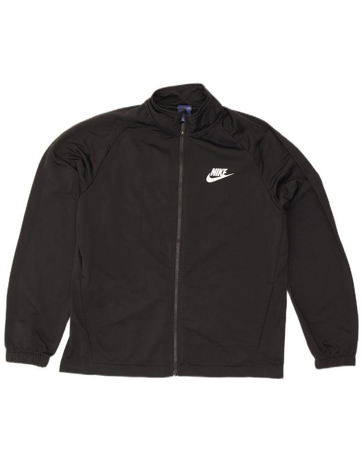 Nike Veste de survêtement pour homme Taille L Noir Polyester