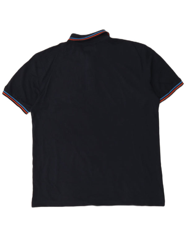 Kappa Polo Homme 2XL Noir Coton