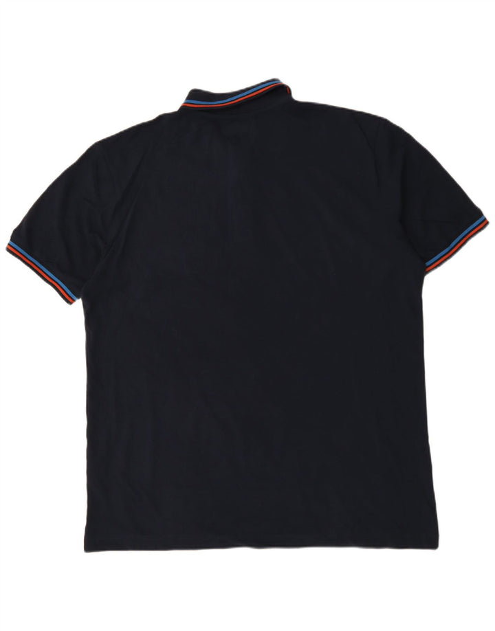 Kappa Polo Homme 2XL Noir Coton