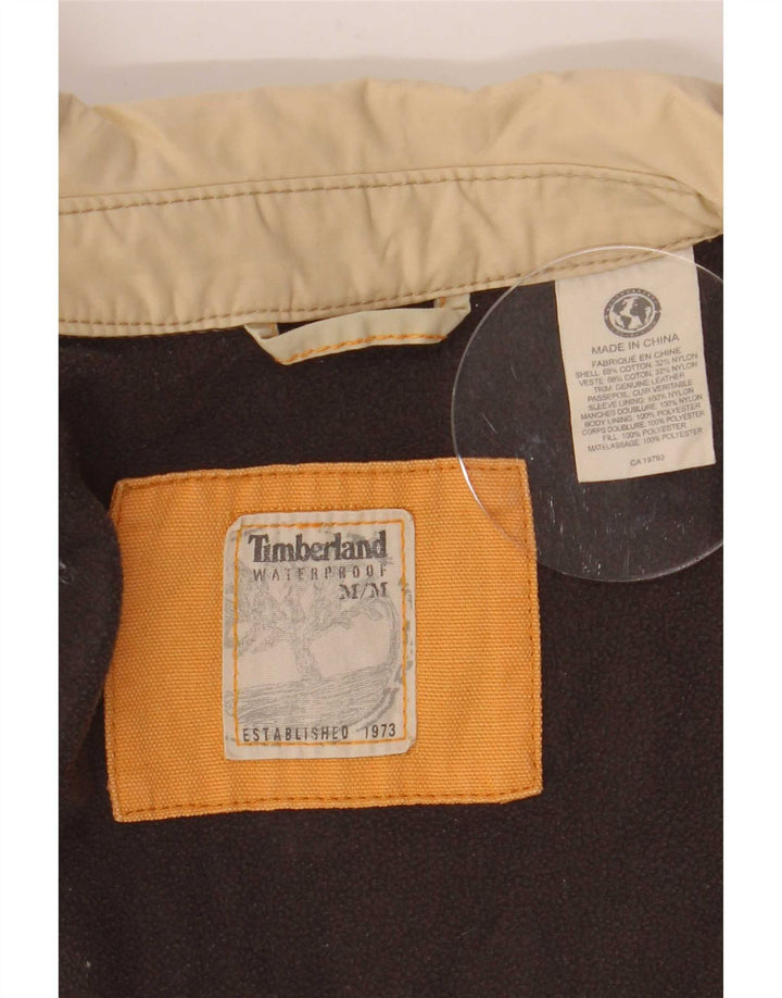 Timberland Veste Bomber Homme UK 38 Coton Beige Moyen