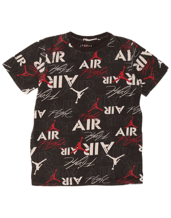 Jordan T-shirt graphique pour garçon 13-14 ans XL Noir Coton