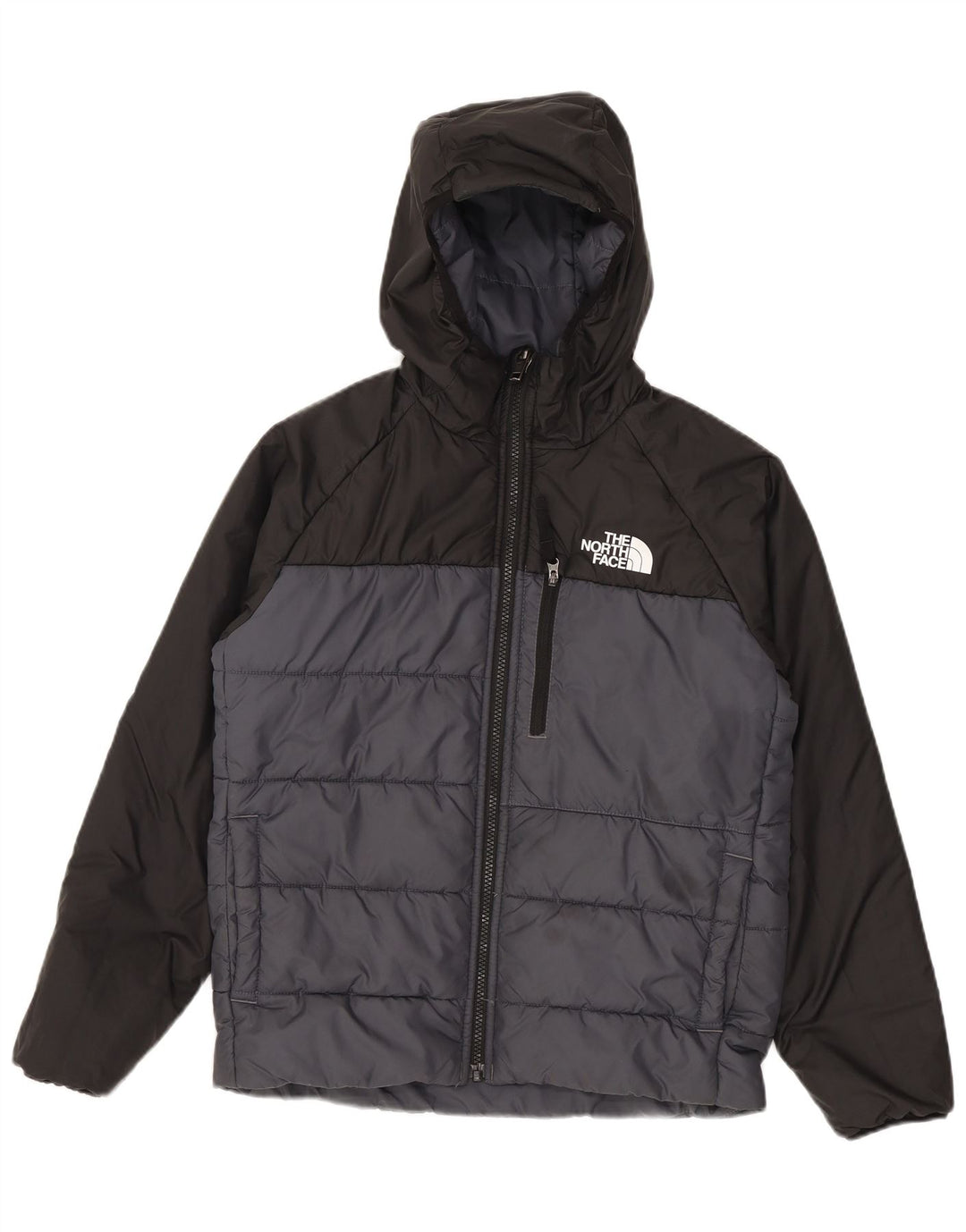 The North Face Veste rembourrée pour garçon 11-12 ans Large Gris Colorblock