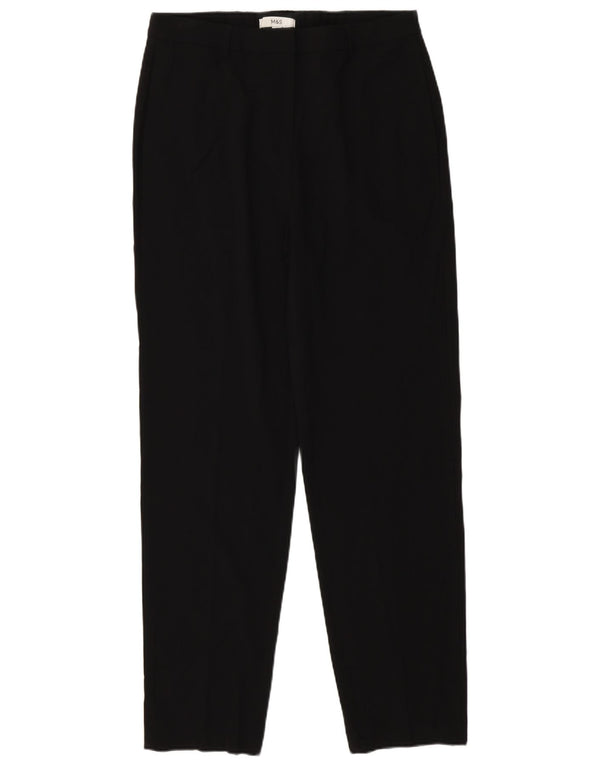 Marks & Spencer Pantalon chino fuselé pour femme UK 14 Large W32 L32 Noir