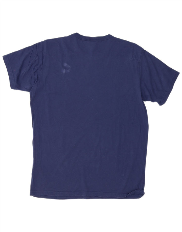 G-Star T-Shirt Graphique Homme Bleu Marine Moyen Coton