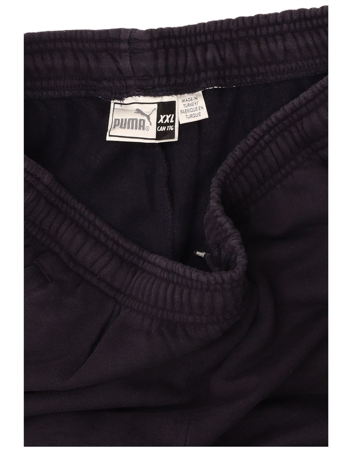 PUMA Mens Tracksuit Trousers 2XL  Navy Blue