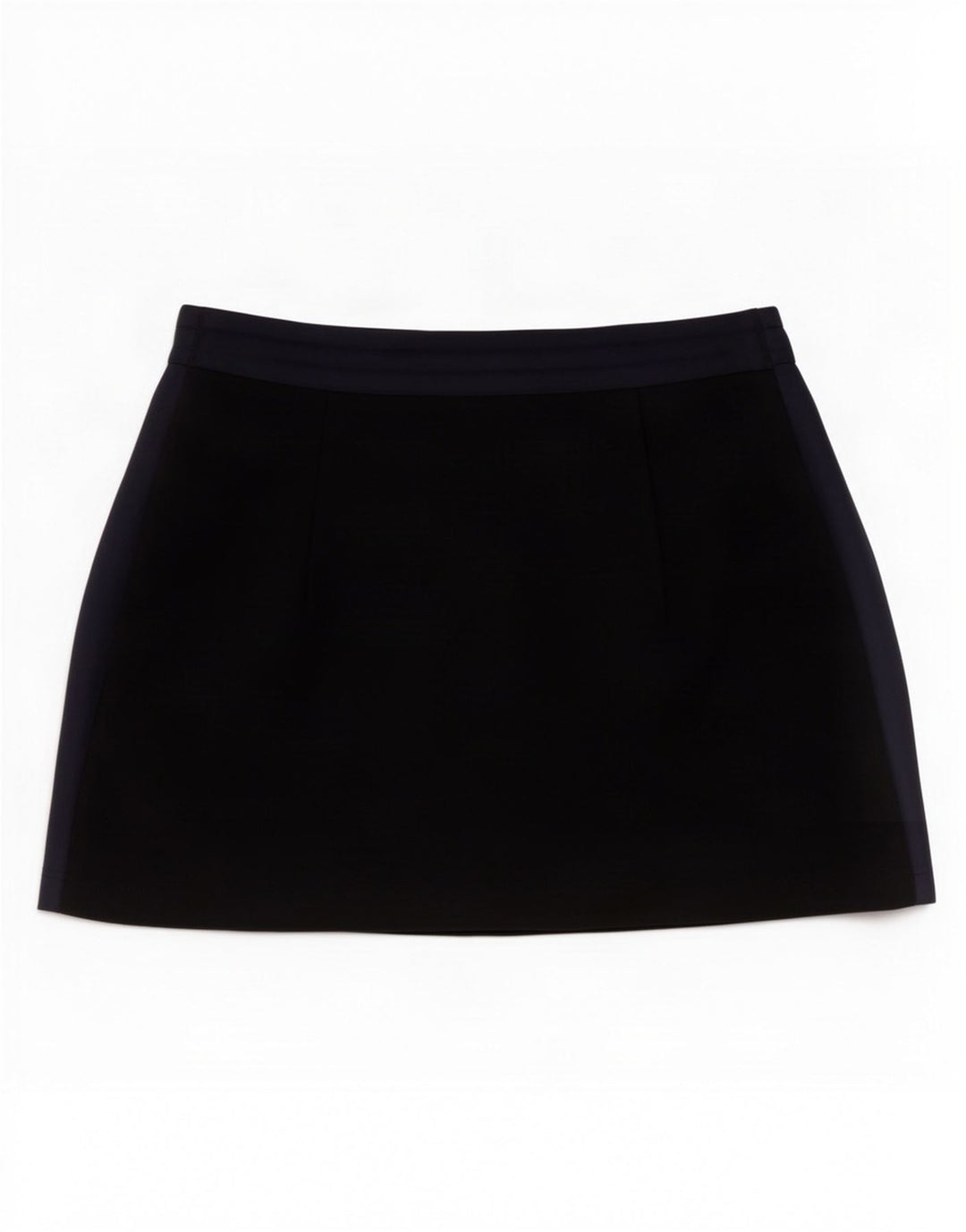 Mini Jupe Femme Zara Medium W28 Bleu Marine Polyamide