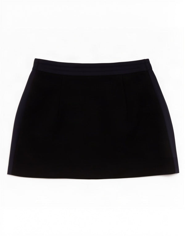 Mini Jupe Femme Zara Medium W28 Bleu Marine Polyamide