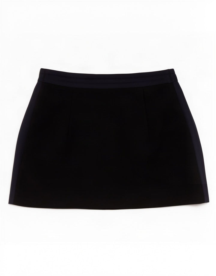 Mini Jupe Femme Zara Medium W28 Bleu Marine Polyamide