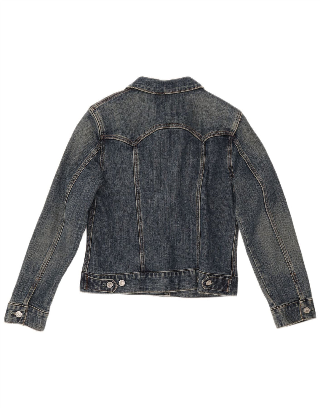 GAP Veste en jean courte pour femme UK 10 Small Bleu