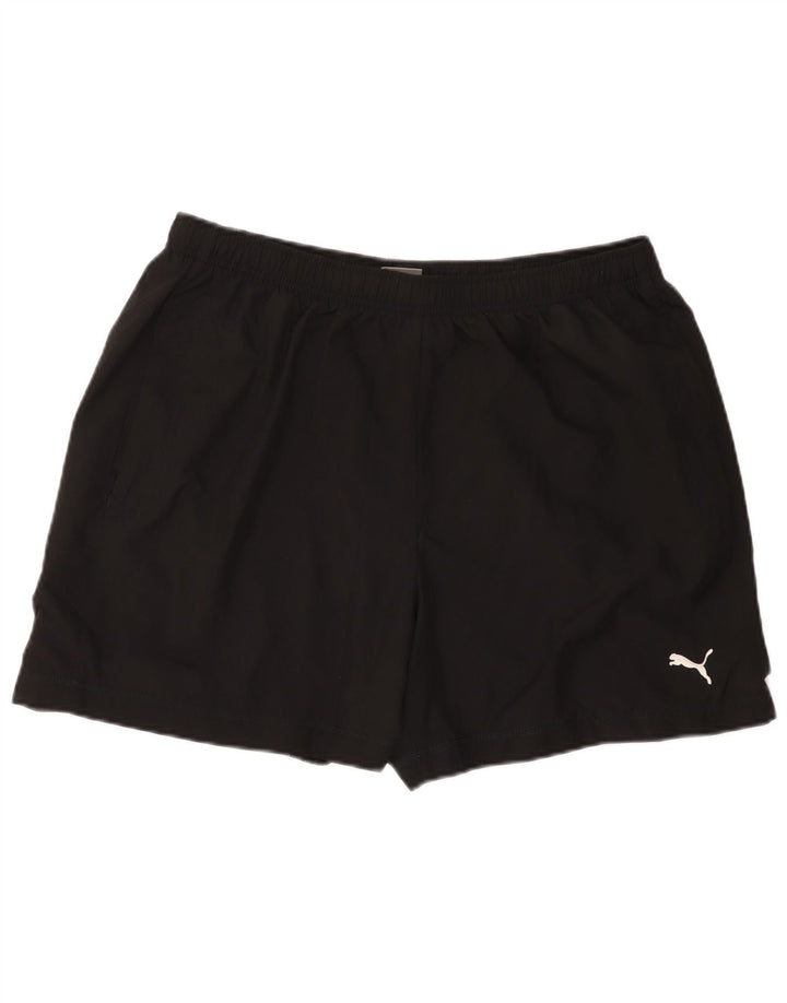 Puma Short de Sport Homme XL Noir Polyester
